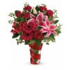 Swirling desire flower bouquet in San Diego from Lilac Florist