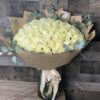 100 white roses bouquet in San Diego from Lilac Florist