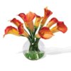 Calla lily flower centerpiece