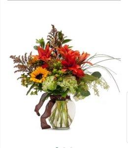 Autumn breeze flower bouquet