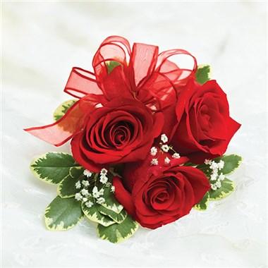 Red Rose Corsage - Flower Shop Lilac