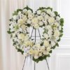 Always Remember Floral Heart Tribute White in San Diego CA from Lilac Florist