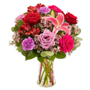 Bursting With Love Bouquet - Lilac Flower Shop