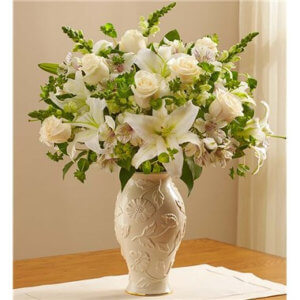 Loving Blooms In Lenox All White