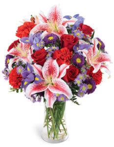 Stunning Beauty Flower Bouquet from Lilac Florist