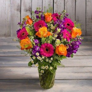 Sweet Heart Flower Bouquet