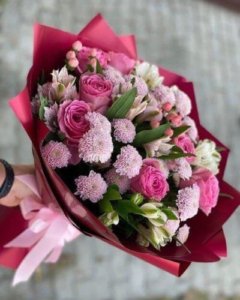 Pink Flower Bouquet from Lilac Flower Shop | The Best Flower Shop in San Diego CA