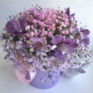 Purple Candy Flower Box