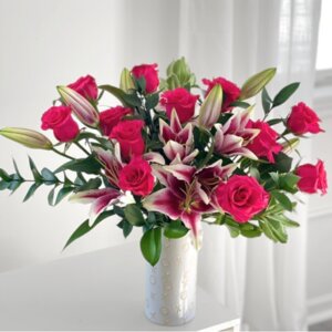 Lily Love You Flower Bouquet from Lilac Florist