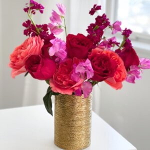 Ode a La Rose Flower Bouquet from Lilac Florist in San Diego CA