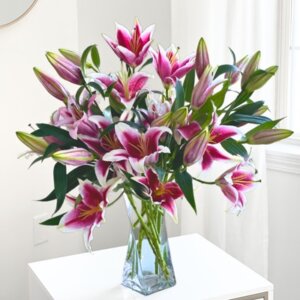 Stunning Lilies Arrangement from Lilac Florist