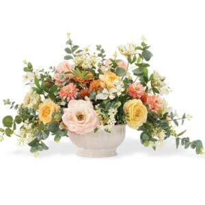 Sweet Blush Flower Centerpiece from Lilac Flower Shop