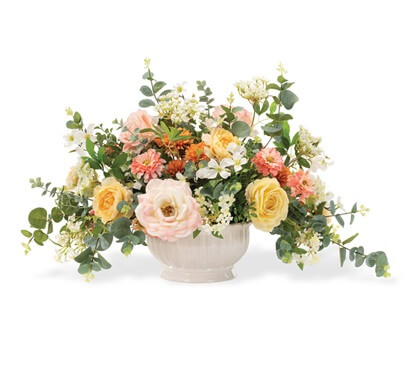 Sweet Blush Flower Centerpiece from Lilac Flower Shop