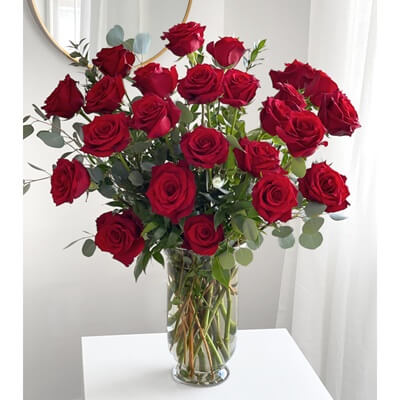 Two Dozen Roses Arrangement from Lilac Florist