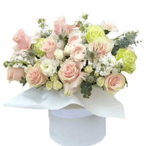 Enchanted Alice Box Flower Arrangement from Lilac Florist