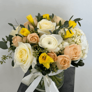 Flawless Spring Bloom Flower Arrangement from Lilac Florist in San Diego CA.