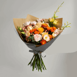 Peachy Glow Bouquet in San Diego from Lilac Florist