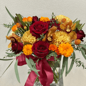 Royal Red Arrangement of Flowers from Lilac Florist in San Diego CA